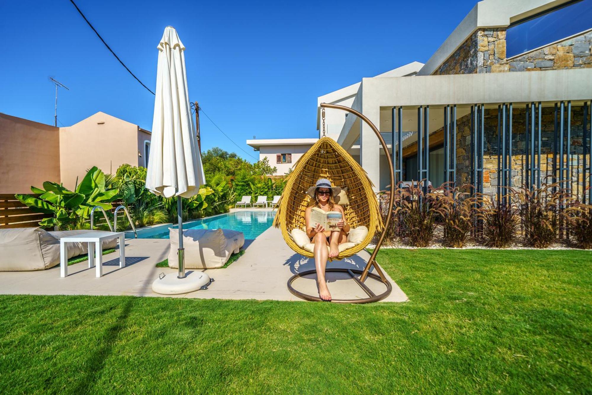 Villa Olira Alikianos Exterior photo